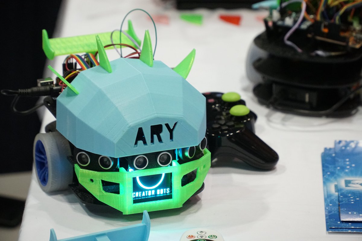 creatorbots's tweet photo. RGB LED Panel to customize your Creator Bot! Explore our bots https://t.co/FGUmhbW75T
#STEM #STEMeducation #teacherstudent #teaching #teaching #WomenWhoCode #WomenInSTEM #school #learningisfun #coding #Robotics #EdTechsummit21 https://t.co/pZzyygqkFf