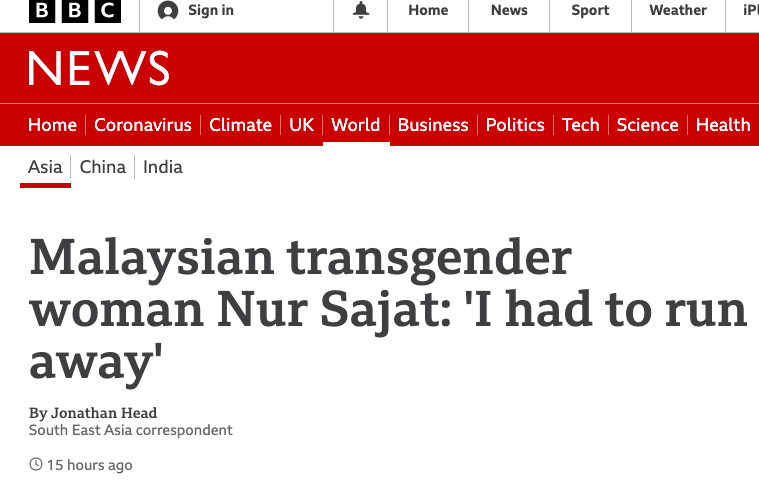_oatc_'s tweet photo. Latest egregious, TERFy example of #GenderCritical #GenderPolice, from Malaysia🇲🇾, from whence Nur Sajat🖼️ is seeking asylum in 🇦🇺 after violent arrest🖼️ & official demands she undergo #ConversionTherapy, not wear her own clothes or use women's toilets
https://t.co/vFUyD39J8q https://t.co/O22w4tb5ko