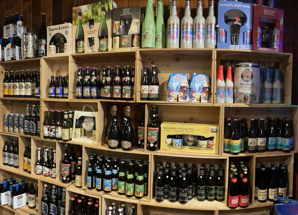 Great continental beers &amp; packs in for Christmas.
#beers 
#belgium beers
#german beers
#local ales