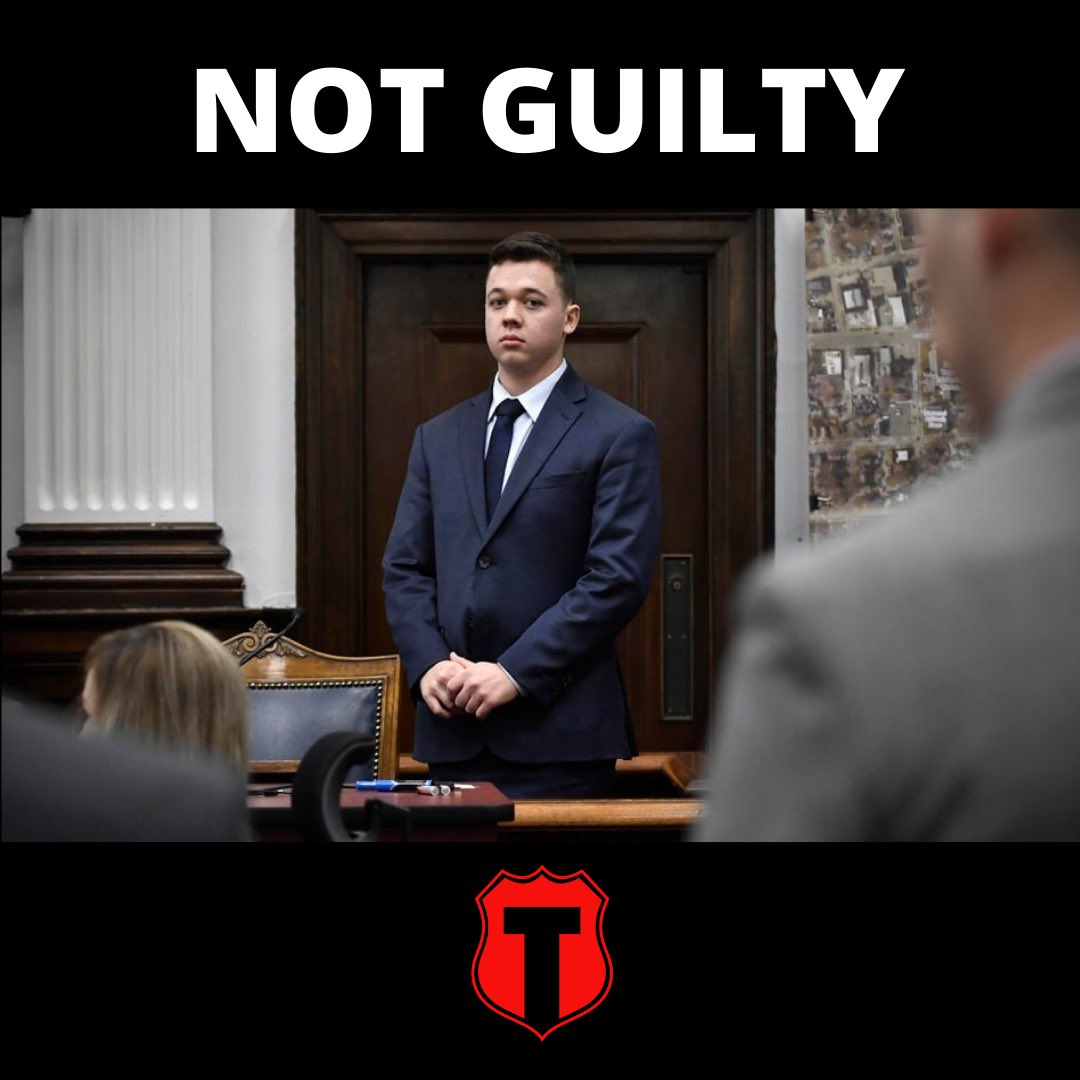 Not Guilty on ALL COUNTS! 

Justice was served! 🇺🇸 #FreeKyle
