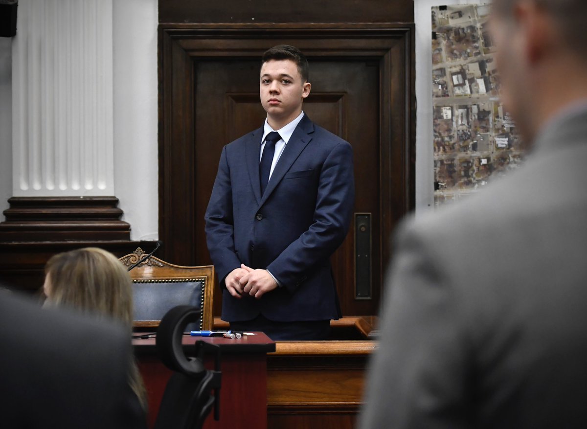 BET's tweet photo. BREAKING: Kyle Rittenhouse has been found NOT GUILTY on ALL charges. Please join us in praying for all the victims that were impacted by this tragic verdict. 🙏🏾 https://t.co/2UXlxvnuHj