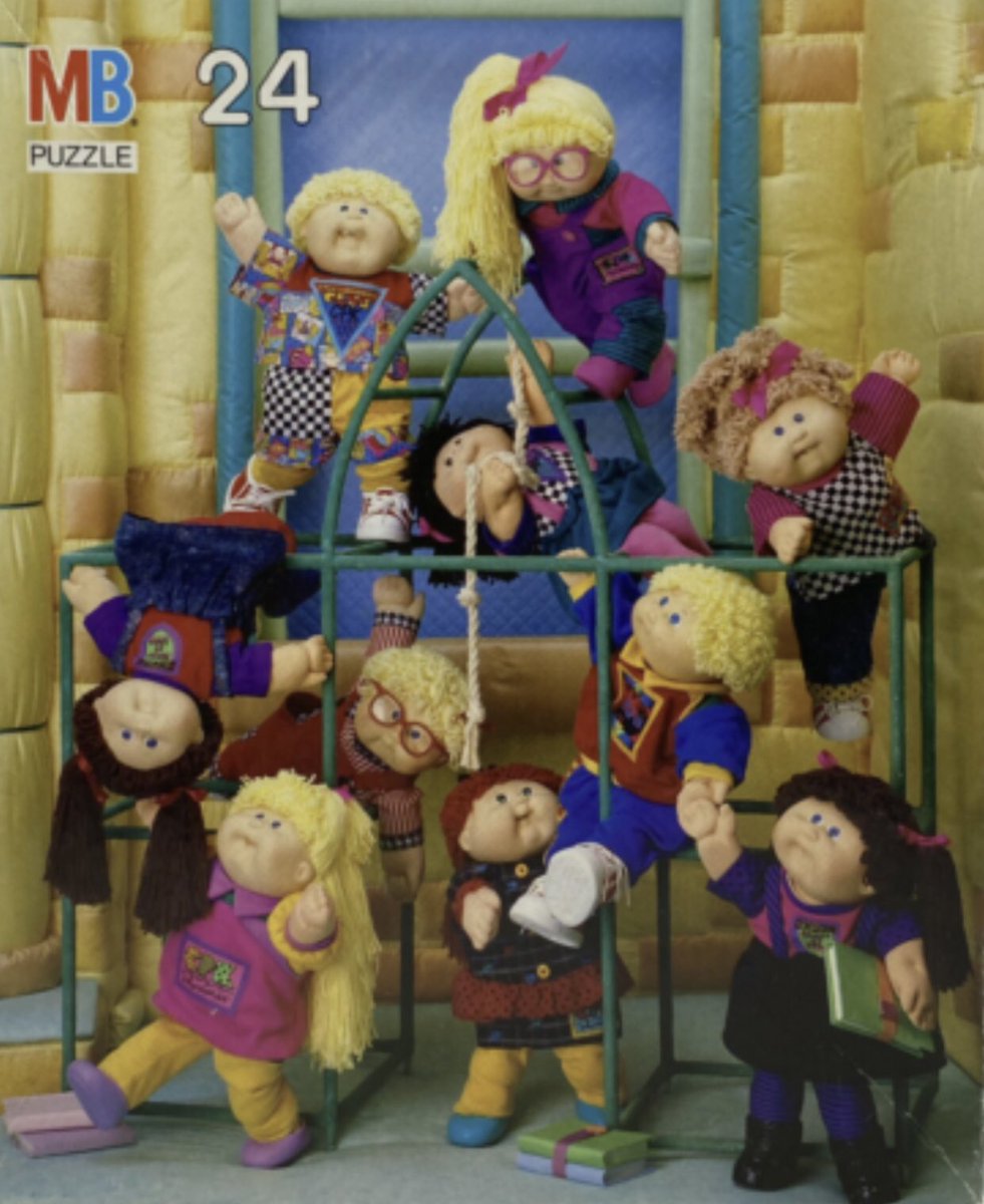 80sThen80sNow's tweet photo. The Weekend’s Here! It’s Time to Hang.
#CabbagePatchKids #CabbagePatchDoll #CPK #Puzzles #Puzzle https://t.co/eXPzBOtflf