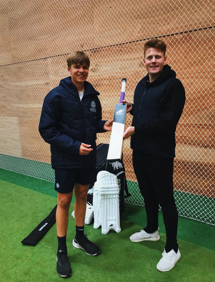 Great to have one of our talented 6th Formers being sponsored by @BuffaloCricket @medders30898 @Callum_Green7 @RRAcademyUK