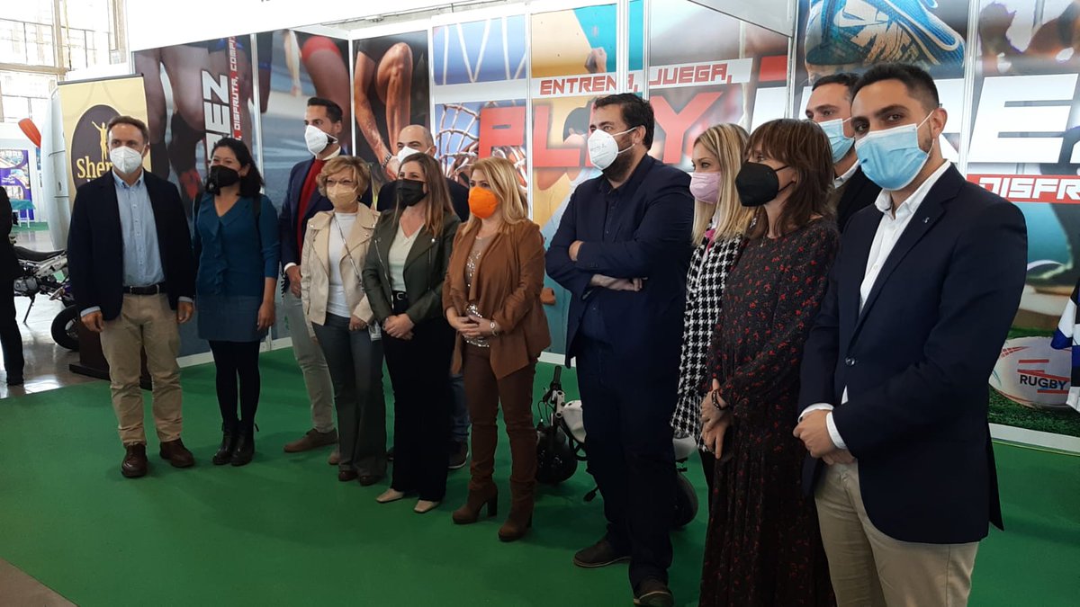 En la inauguración de la I Feria del Deporte y la Vida Sana hemos contado con la presencia de expositores de todos los municipios de la provincia. ➕dipucadiz.es/prensa/actuali…