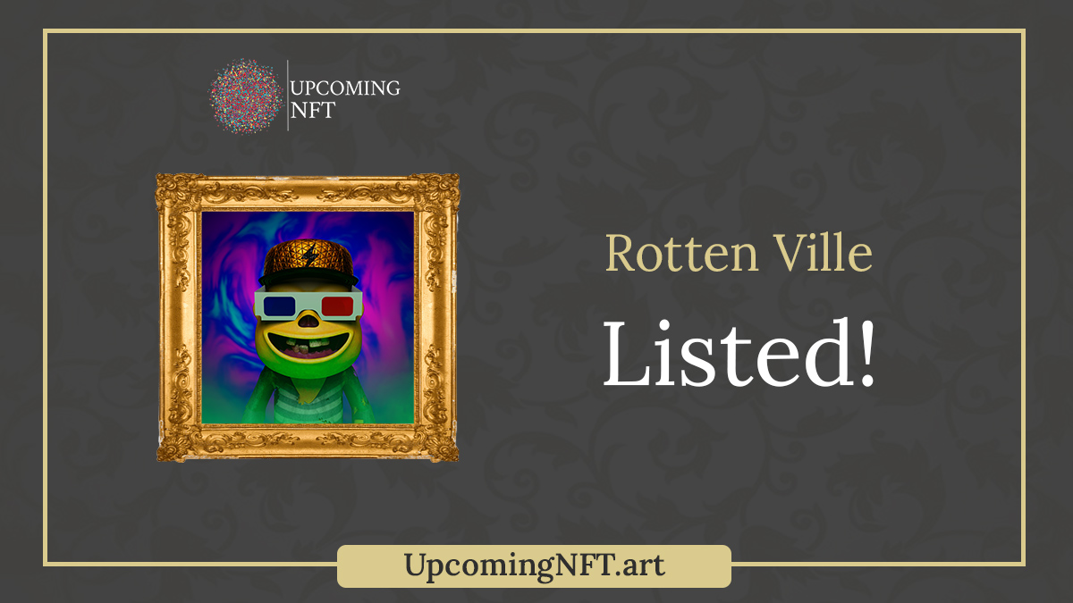 NFTcalendarBEST's tweet photo. New NFT Project Listed 
@rotten_ville Welcome!
https://t.co/itf9gW7UEf

Like &amp; Retweet. Promote this to other people!

#EthNft #ETH  #NFTLAUNCH #NFTs #NFTdrop #NFTDROPS #NFTCommunity https://t.co/HPCMk9ZLhS