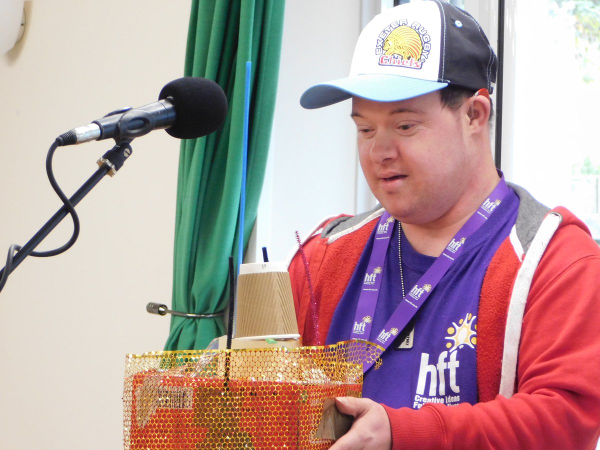 Hftonline's tweet photo. Creativity was in full flow at our recent Voices To Be Heard events, when people we support to met #Hft's #PersonalisedTechnology team, and entered their inventions into a competition to design their own PT.

There were some wonderfully imaginative designs! https://t.co/ttFid6NPh8