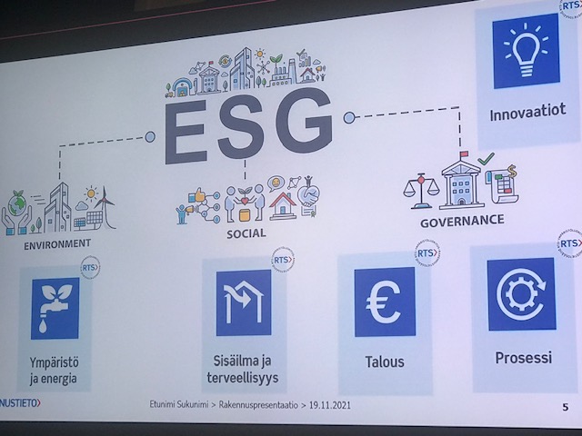 Mahtava päivä @KiinkoFI &amp; <a href="/Rakennustieto/">Rakennustieto</a>  - yritysvastuullisuuskoulutuksessa! Omassa esityksessä #RTSympäristöluokitus &amp; #ESG &amp; #taksonomia 🔜 Paljon omaksuttavaa ja opittavaa. ♻️🚰🧑‍💼⚕️🌍