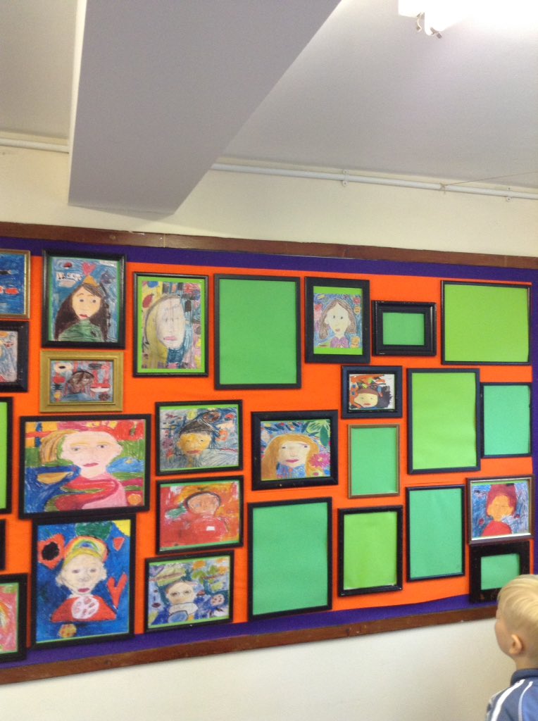 svdp_school's tweet photo. Year 3 Hildegard have been working hard on their self portraits. We have been looking at the work of Frida Kahlo, who influenced our pictures. They are going up in our class gallery to remind us that 'we are all Gods work of art'.
#svdepART #selfportaits #fridakahlo https://t.co/GHbC0P3xBh