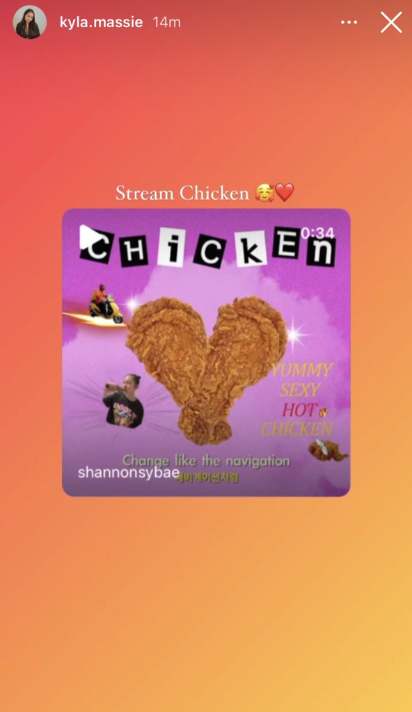 MyKylaTH_'s tweet photo. [❤️] ไคล่ามาโปรโมทเพลง Chicken ให้ซองยอนค่ะ😭 

ฟังเพลง Chicken ของซองยอนได้ทางยูทูปและSoundcloud : Shannon Bae

มามอบความรักให้ซองยอนกันเยอะๆนะคะ🙏❤️ https://t.co/JVUbu4TIpv