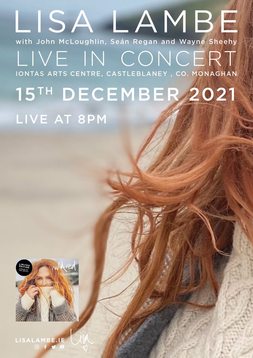 LambeLisa's tweet image. Tickets are on sale now ! 

December 15th live in Castleblayney

Thanks to an incredible team @iontastheatre @MonaghanCoCo @artsinmonaghan and to @DeptCulturelRL for it’s funding support #LLPPS 

Buíochas mór, ag tnuth go mór leis!