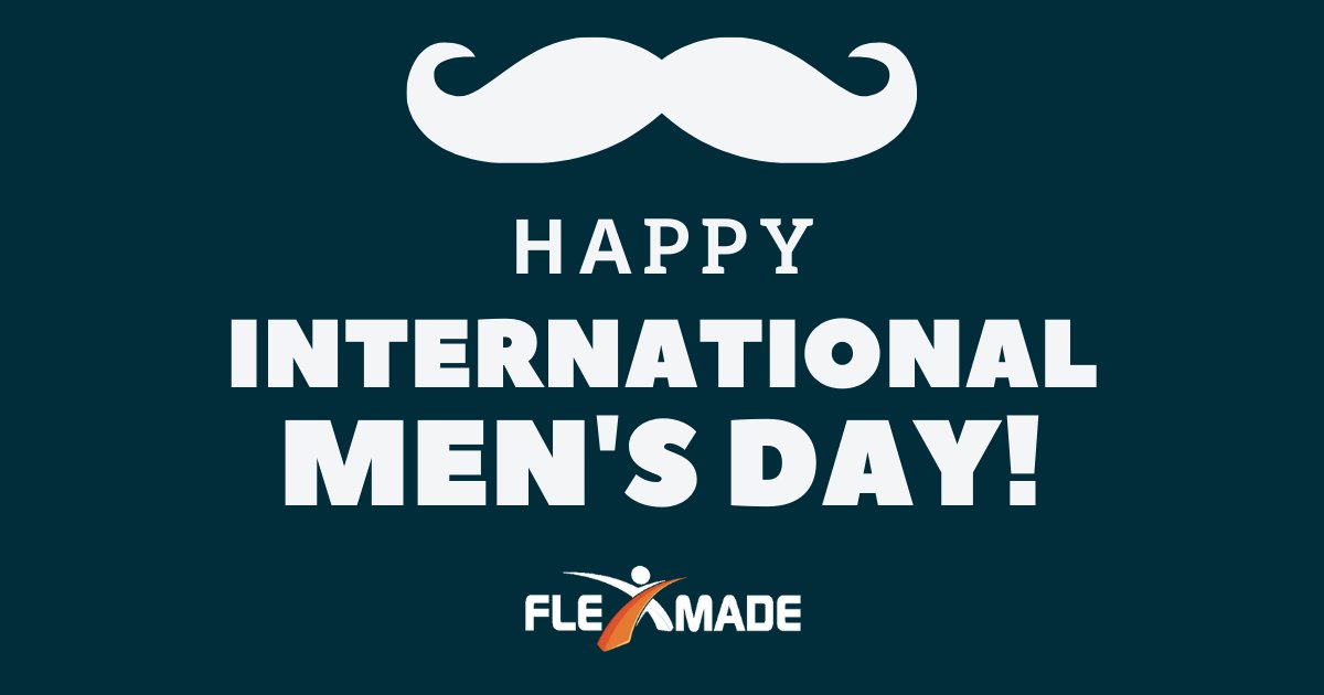19th November is here to pay respect to men in the world for the positive value that men bring to the world, their families, and communities.
Best wishes on International Men’s Day to you!
#internationalmensday #flexmade_company #MensDay #MensDay19Nov #MensDay2021