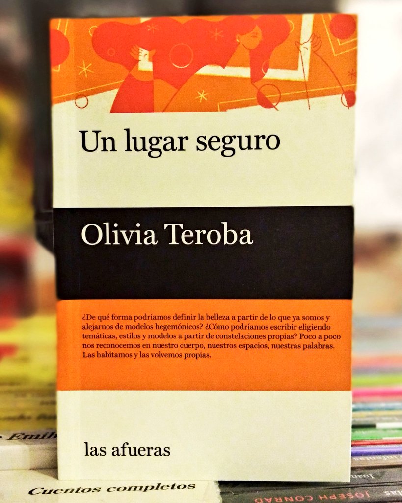 miarbolverd's tweet photo. #Recomendado Un lugar seguro✨ de @oliviateroba por @las_afueras
"#Teroba recurre a la palabra como hta. de autodescubrimiento, una forma de dialogar con el otro, crear lazos de afecto, tejer comunidad y aprender a cuidar de nosotras mismas en un entorno de #violenciapatriarcal" https://t.co/sokkRoWWu8