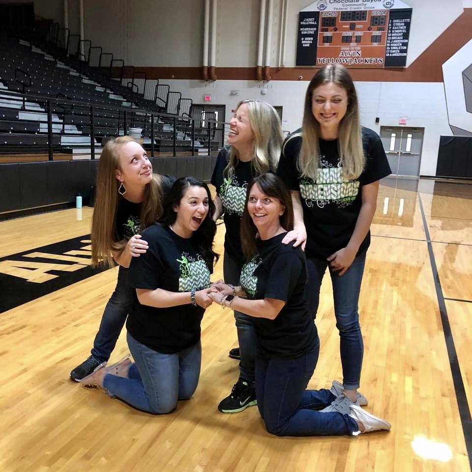 When “work” doesn’t feel like work at all, because your team is family! <a href="/AHSJacketeers/">Alvin Jacketeers</a> <a href="/alvin_jh/">Alvin Junior High</a> <a href="/FairviewJH/">Fairview Junior High</a> <a href="/HarbyJH/">Harby Junior High</a>