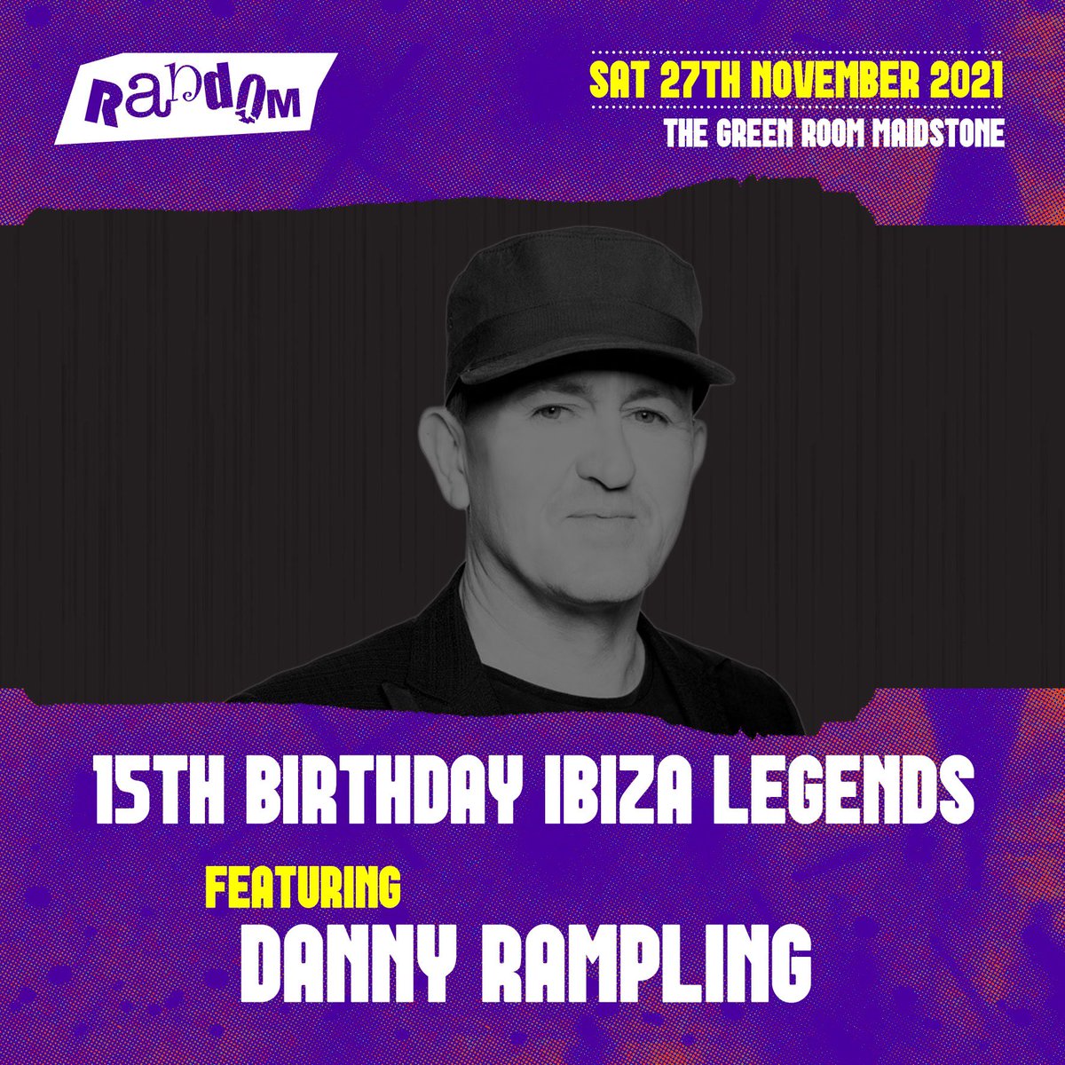 randomIBZ's tweet photo. Sat 27th Nov. Ibiza comes to Maidstone. Don't delay tickets on final release.  Meet the headliners... DANNY RAMPLING
FINAL TICKETS 🎫  → https://t.co/2RKLMRmTyL
See you on the dancefloor! The Green Room Maidstone https://t.co/coBugH6bx6