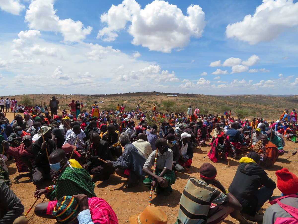 NaibungaC's tweet image. We are supporting our group ranches to register their lands as per Land Act 2016. Communities democratically elect 7 to 15 members of CLMC. We &amp;amp; our partners recognize the absolute land rights of our community members &amp;amp; this makes this process vital.  @conservancies 
@NRT_Kenya