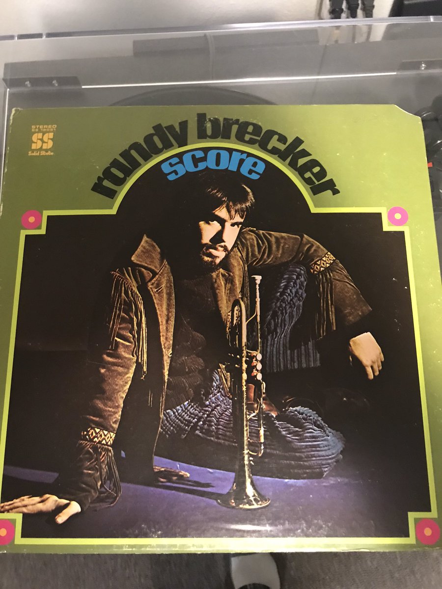 I recently added Score by Randy Brecker to my vinyl collection. This is his debut as a leader. As well as Randy’s great playing and compositions there is an amazing 19 year old sax player named Michael Brecker on this recording. 

#jazzgiants #Jazz <a href="/discogs/">Discogs</a> <a href="/VinylJazzMusic/">Vinyl Jazz Music</a>