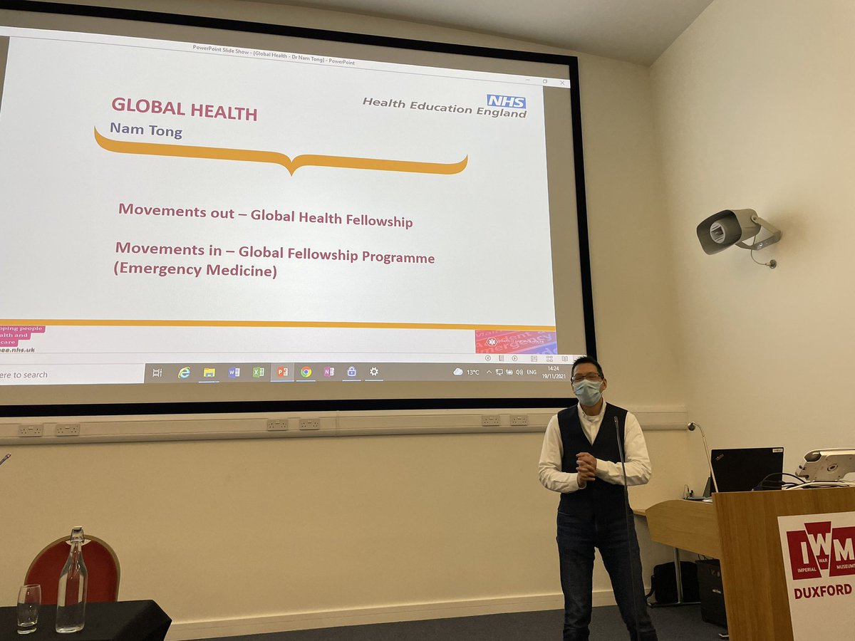D Vijayasankar (@dhakshinvijay) on Twitter photo <a href="/HEEoESEM/">School of Emergency Medicine π</a> Dr Nam Tong has started to show and inform us about Global health programmes from HEE EoE <a href="/HEEoESEM/">School of Emergency Medicine π</a> Dr Nam Tong has started to show and inform us about Global health programmes from HEE EoE