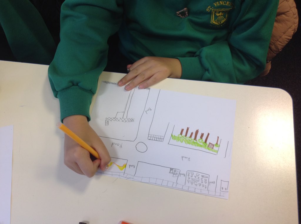 stvincentsbham's tweet photo. In Year 4, we are now making more detailed maps. @bdes #lovegeography #lovemapping https://t.co/LJjA1OiAnM