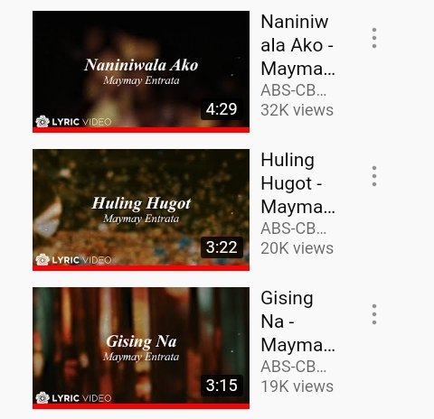 maydonendgame's tweet photo. 1M views na ang difference ng Amakabogera MV sa Wish 107.5!!
More views to come especially sa new songs ni @maymayentrata07!
#MPoweredAlbum
#MaymayEntrata https://t.co/VTM6E678kO