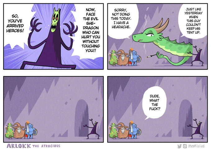@Marcel_Hampel I recently started a new four panel comedy series 😊
 https://t.co/FAZ3TwdWZT
https://t.co/Mzko2zxuwl 