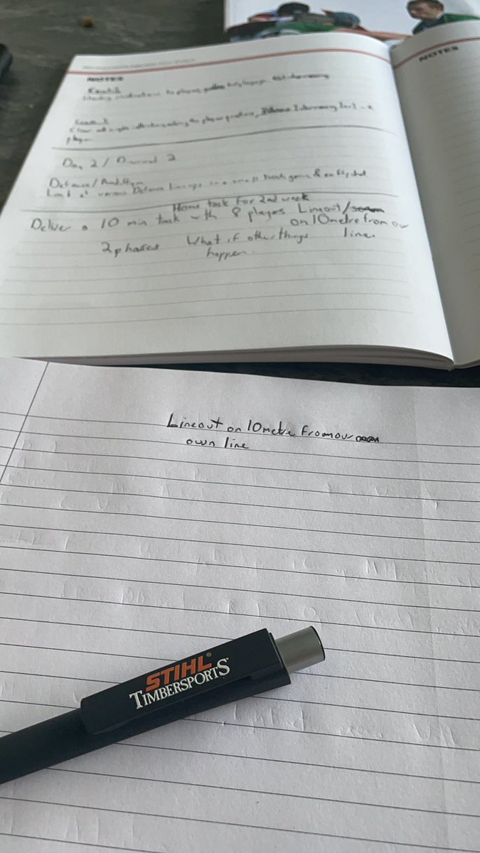 oshmald's tweet photo. Early finish on a Friday on the tarmac and straight at it at home to finish off the home tasks for level 2 coaching course for next week. #level2coaching #CRD #WRU https://t.co/r37o4qwTg1