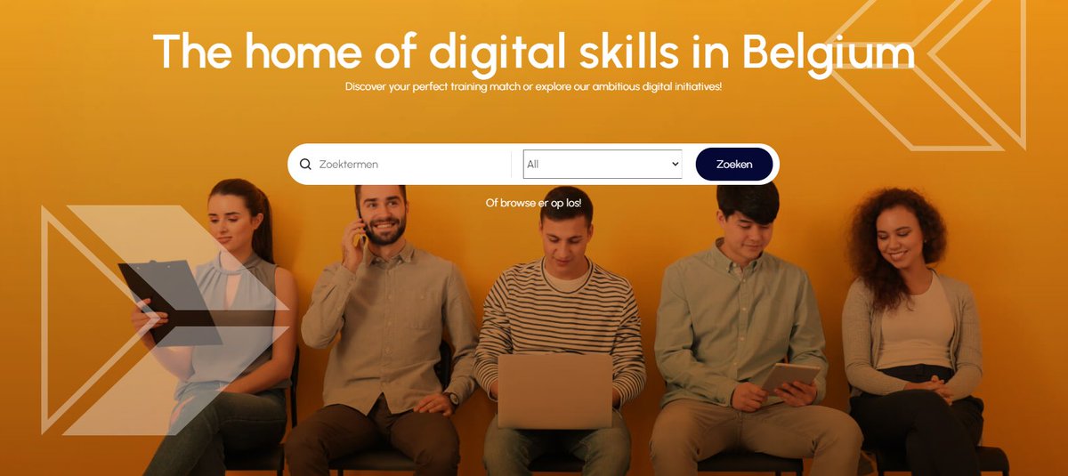 Lancement de #Digiskills Belgium par la Digital Champion belge <a href="/VUSaskia/">Saskia Van Uffelen</a>. Une initiative qui cadre pleinement avec la stratégie belge #WomenInDigital, coordonnée notre SPF, et qui vise à attirer plus de femmes dans le monde numérique. Plus d’infos : bit.ly/3CAm36y