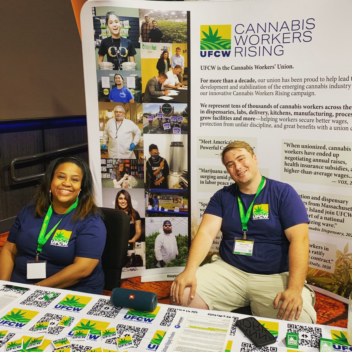 farlanewastaken's tweet photo. @rithika_ram @lecagle Heck yeah!! @UFCW is an awesome organization! 
#WeedStrong 🤝 #UnionStrong https://t.co/iPwvXxfjuc