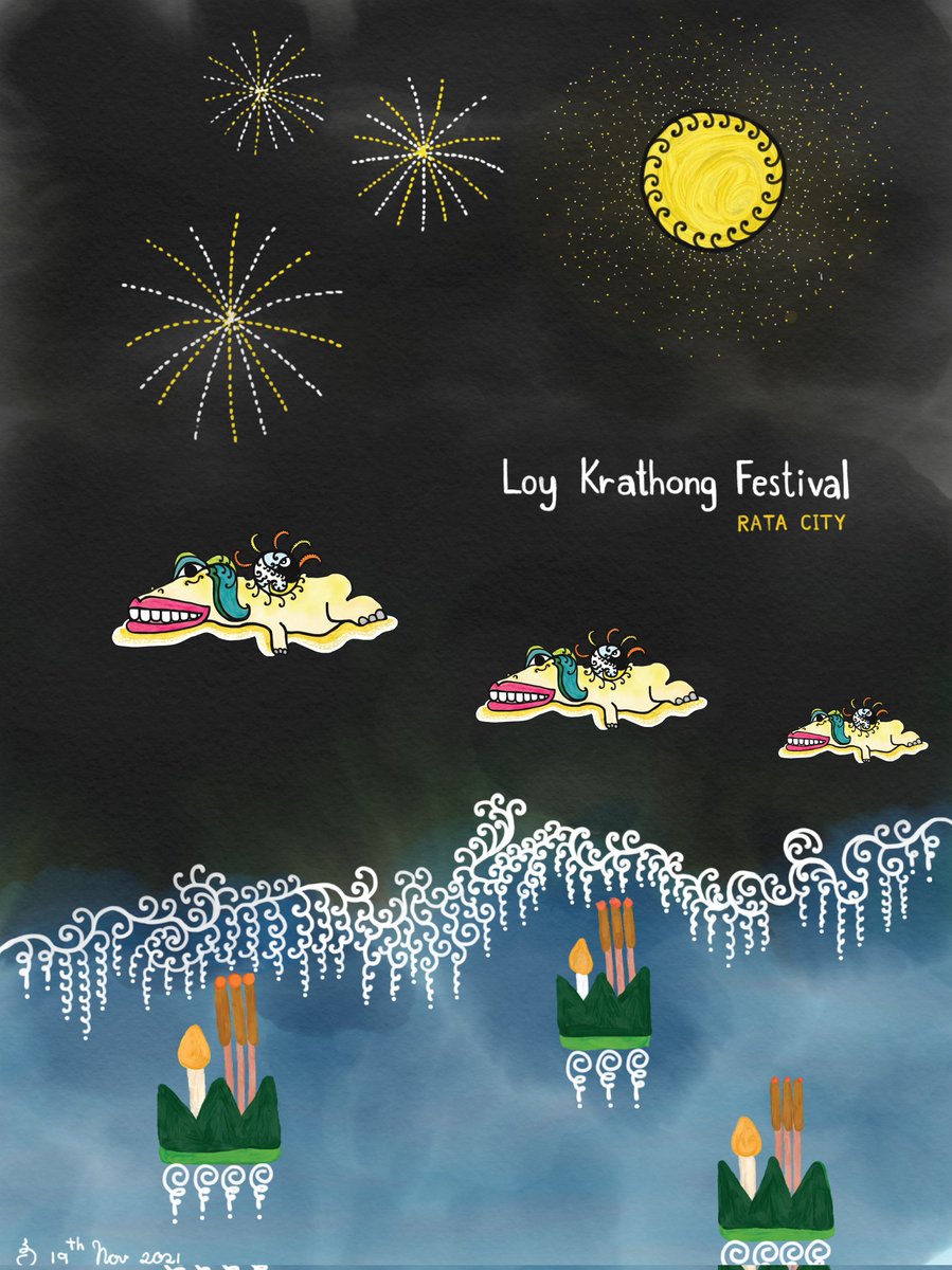 Rata34472577's tweet photo. Loy Krathong Festival.๐๐
At RATA city๐ฟ๐ฟ
"I just wanna see your smile"
....(^-^)....(^-^)....(^-^)....
#LoyKrathong #RATAcity #winter #snow #ChristmasTree #artwork #art #NFT #NFTs #NFTcollector #nftthai #nftartwork #nftcommunity #Cryptoart https://t.co/AS2HSg9fQd