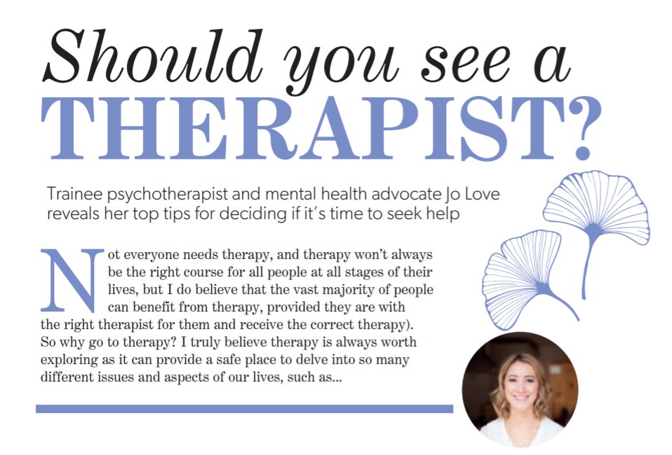 BLM_Agency's tweet photo. The wonderful Jo Love, author of #TherapyIsMagic has been featured in not only @happifulhq but also #HealthAndWellness magazine!
Read the full Happiful article here: https://t.co/lV5pfeZLvb https://t.co/qxwaRFyqNj