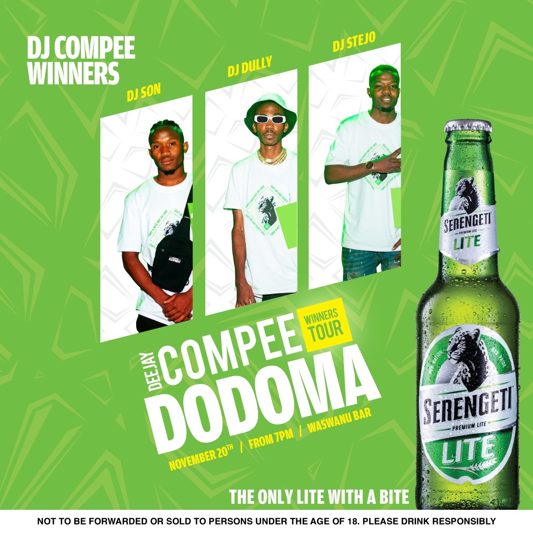 StritCertified's tweet image. Kesho ndio kesho wale washindi wetu wa Dj compee watakiwasha ndani ya dodoma. Umeme uwepo ama usiwepo dodoma lazima kihappen. 
#DjCompeeWinnersTour
#TakeABiteOutOfLife
#SerengetiPremiumLite
#PaidPartnershipWithDiageo
Kunywa kistaarabu, Haiuzwi kwa walio na umri chini ya miaka 18