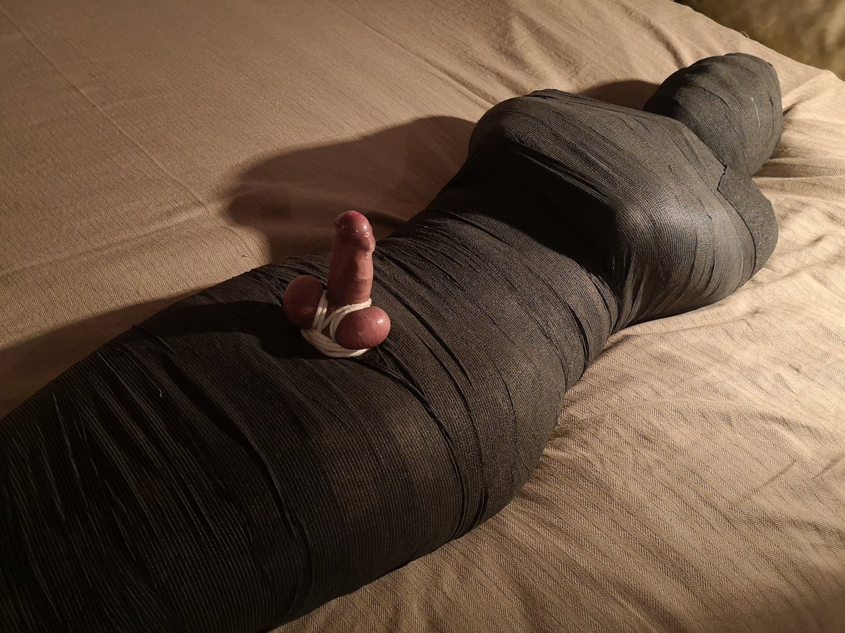 rope_kidnapper's tweet photo. @OMcWrEnh1WVaB7u mummified by @rope_kidnapper https://t.co/AY7Ib2byWq