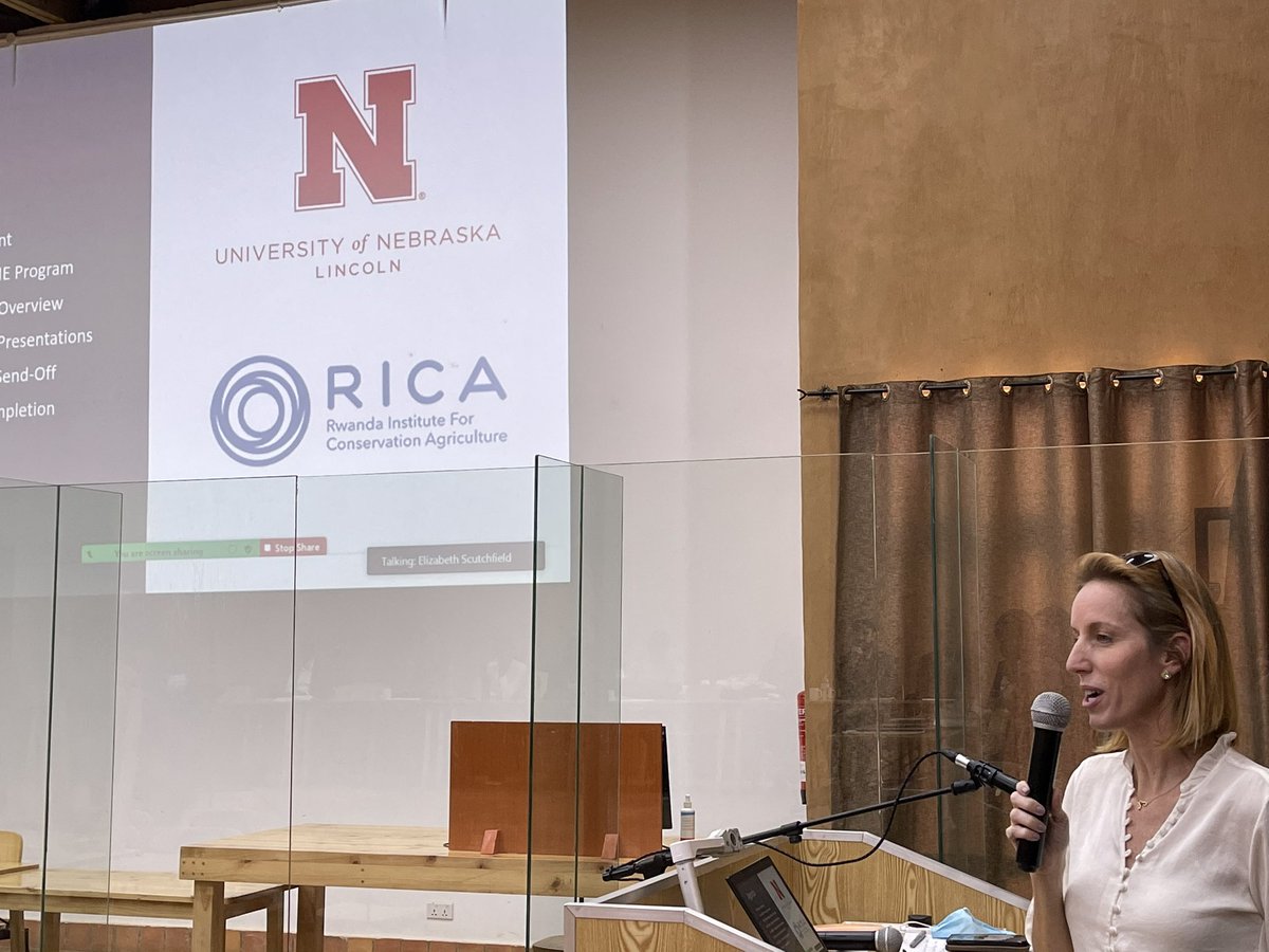 RICA_Rwanda's tweet photo. Today, RICA, in partnership with the University of Nebraska, hosted closing ceremonies for the Learning in Higher Education program. Program participants presented on how they would approach an opportunity for optimization at RICA using principles and frameworks from the program. https://t.co/v1ZAHxzrfJ