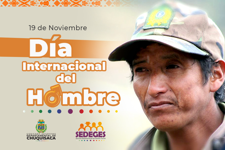 SEDEGESSUCRE's tweet photo. #Día Internacional del #Hombre. La directora del Servicio Departamental de Gestión Social (SEDEGES-Chuquisaca), Vívian Chungara felicita, a quienes roban sonrisas, brindan alegrías, inspiran confianza, llenan de amor a su hogar y protegen a su familia. https://t.co/xXOWVTYCzS
