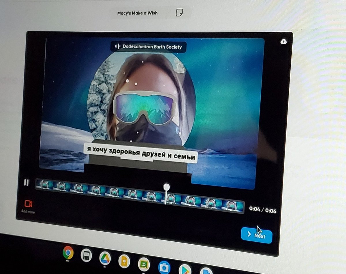 lieberrian's tweet photo. Celebrating #studentvoice!
Check out our Russian language students using the snowglobe #FlipFrame to record their wishes for @Macys @MakeAWish #macysbelieve
Learn how and download the snowglobe template at https://t.co/XKXcbN4bpZ
@Flipgrid #FlipgridforAll #FlipgridFresh https://t.co/eb8VQIgnOV