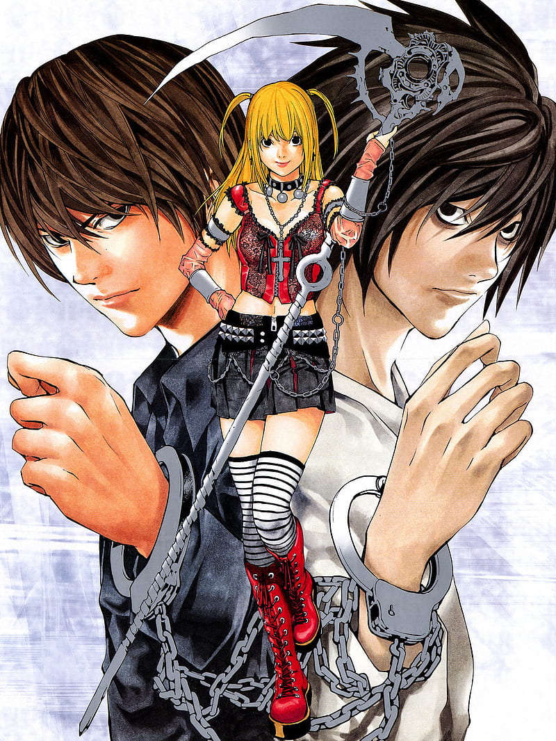 Høre fra Surichinmoi Colonial your fav is polyamorous♡ on Twitter: "Light Yagami, Misa Amane and "L"  Lawliet from Death Note are all a-spec, polyam and dating!  https://t.co/cMSmtBYE9Q" / Twitter