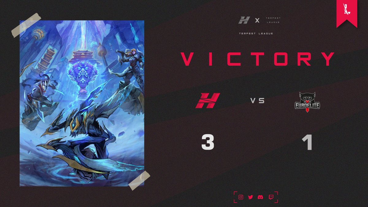 Vencedores da 2º Divisão da <a href="/league_tempest/">Tempest League</a> 🥳
GG and see you in 1st division <a href="/EuE_EuroElite/">EuroElite</a>