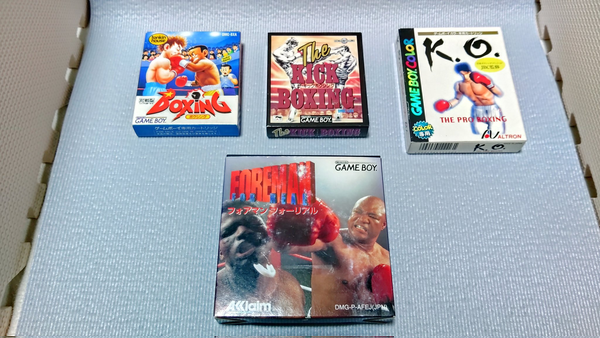 レトロボーイ ゲームボーイ Gb レトロゲーム ボクシング ジョージフォアマン ボクシング ザ キック ボクシング K O ザ プロボクシング フォアマン フォー リアル T Co X9rvontndb Twitter