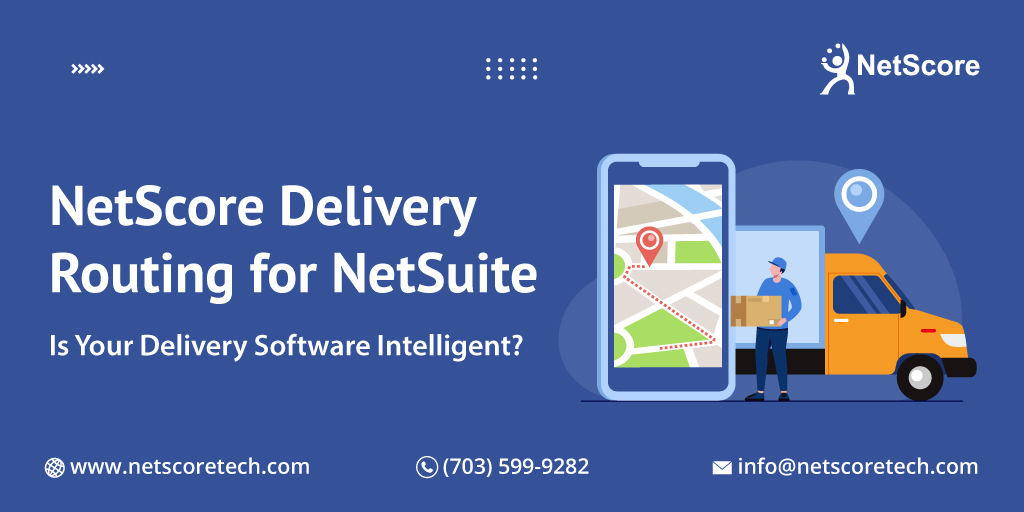NetScoreTech's tweet image. One-stop solution to manage your #deliveryvehicles with our NetScore Delivery Routing software for NetSuite.
Visit blog here: bit.ly/3FuoQ3d

#NetScoredeliveryrouting #deliveryrouting #deliverytrackingsoftware #deliverysoftware #deliverytracking