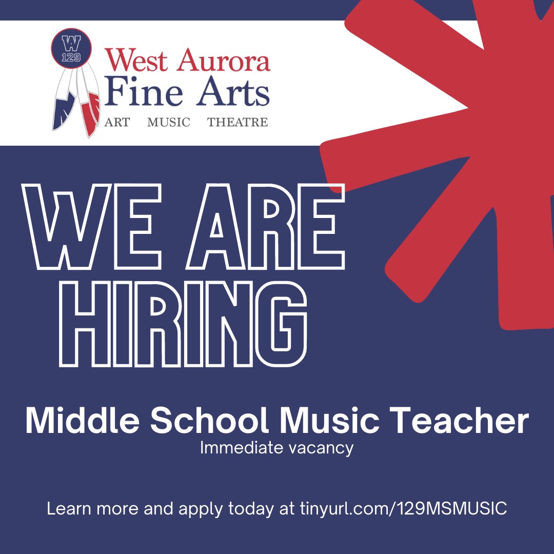 West Aurora Fine Arts tweet media