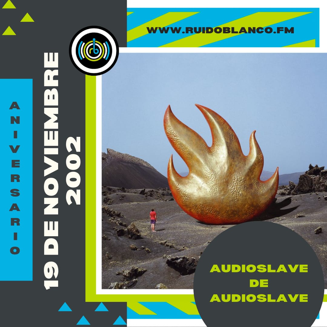 ruidoblancofm's tweet photo. Un día como hoy en 2002 se publica el álbum debut homónimo de #Audioslave, incluye canciones como “Show Me How to Live”, “Like a Stone”, “Gasoline” 🎵🎸🎹
#RuidosdeAniversario #Audioslave https://t.co/0H4smbHPK7