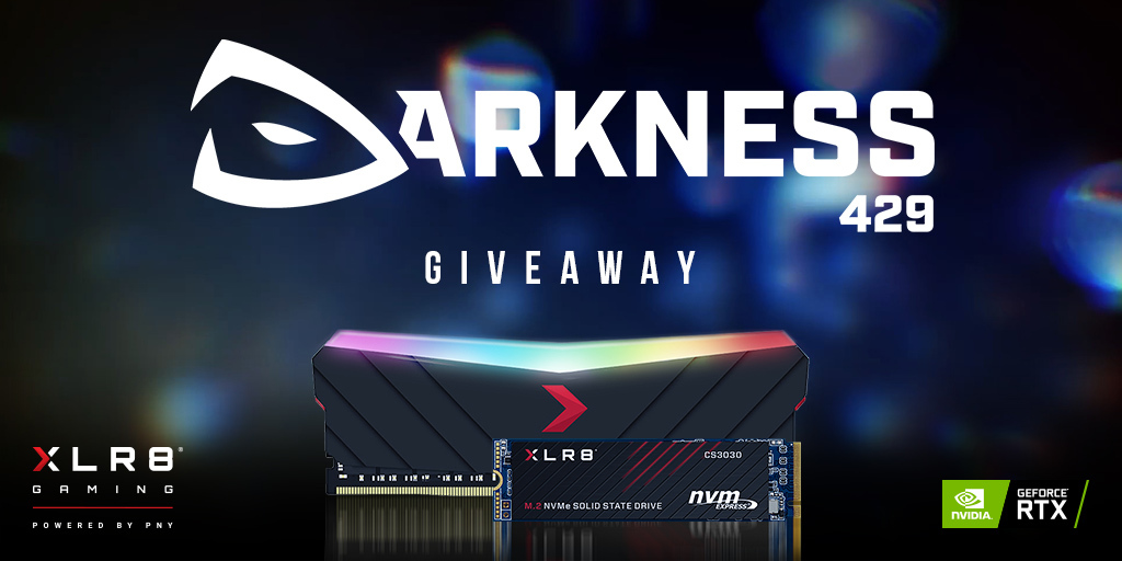 Want a chance to win the same XLR8 Gaming hardware @Darkness429 uses? Go enter our giveaway for a chance to win!

✅CS3040 1TB NVMe Gen4 SSD
✅16GB 4600MHz EPIC X RGB Memory
✅Battlefield 2042 Games codes

Enter here: pny.com/darkness429