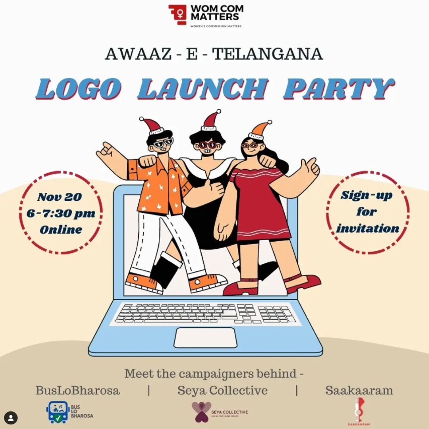 For the last one year, you supported us in making #AwaazETelangana a reality. The fellowship has matured enough to have its very own logo and identity. 

We can’t wait to share it with you on *Nov 20 (tmrw) at 6 PM* ! You will hear our fellows speak as well!

See you there!