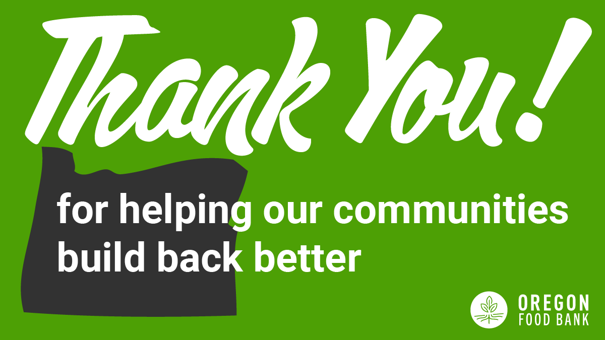 Oregon Food Bank tweet media