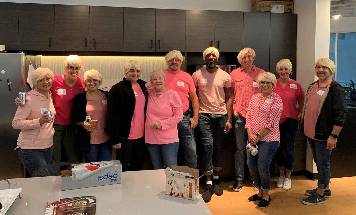 Spot the real Michele 😉 #FridayFun