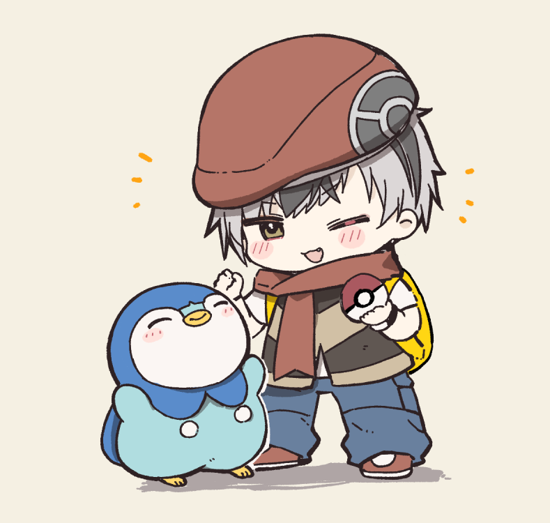 ポッチャマ 「擬態 」|神吉李花☪️🐧のイラスト