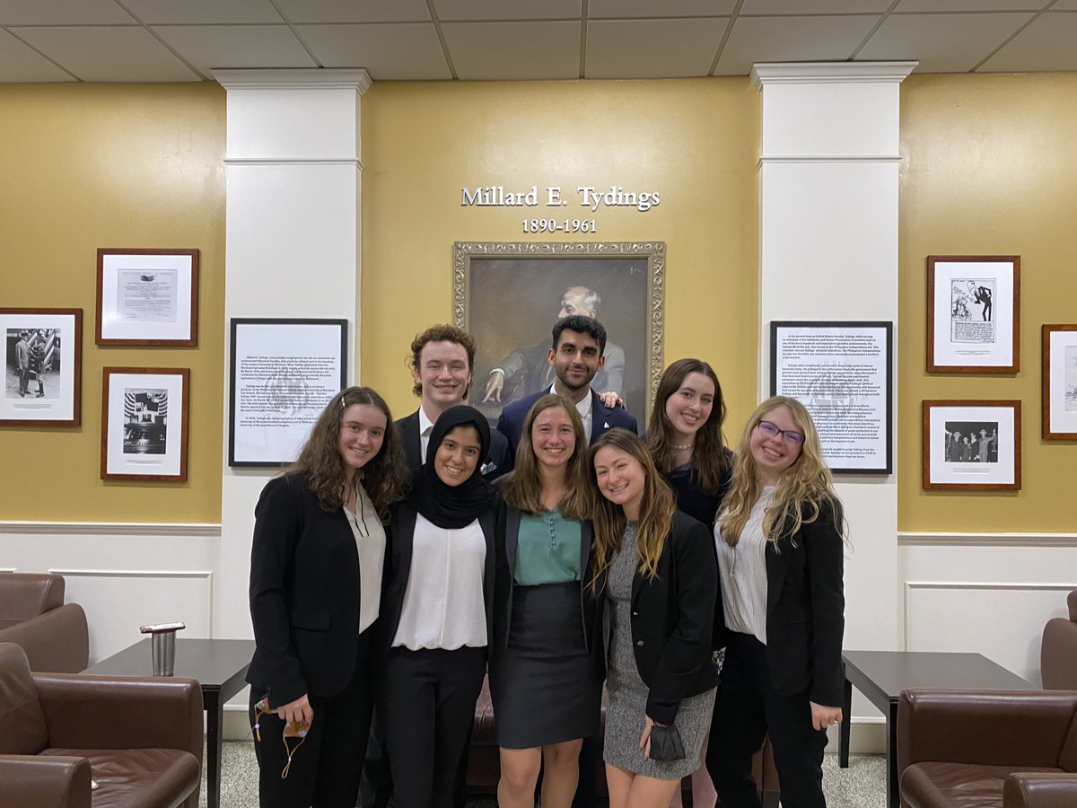 Just a few days after the <a href="/UMDMockTrial/">Maryland Mock Trial ⚖️🐢</a> team's first-place win at the 26th Annual Yale Invitational Tournament, we spoke with two team members (from <a href="/UMDCriminology/">UMD Criminology</a>, @UmdEcon, @GVPTUMD and @UMDHistory) about their experience: go.umd.edu/mdmocktrialyal…