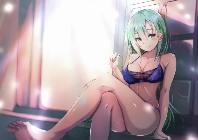 鈴谷からのお誘い😋
#鈴谷進水日
#艦これ 