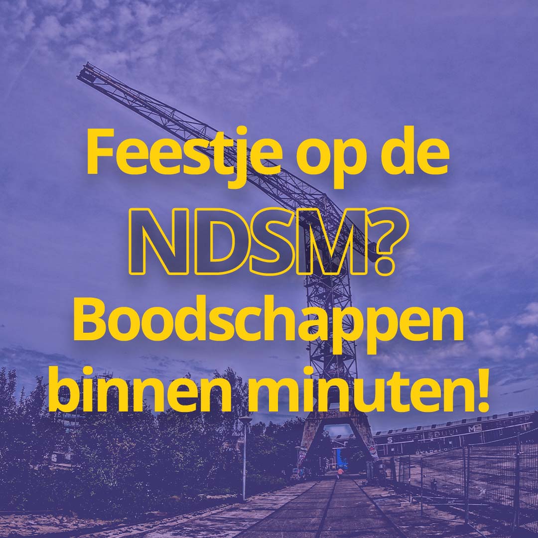 Mag ik van jou de NDSM-werf? KWARTET! 🥳 En zo geniet nu heel Amsterdam-Noord van boodschappen binnen minuten 🙌🏽 Zin in wat lekkers of geen zin om te koken? Wij brengen wat je maar wilt binnen minuten naar je toe 🚴🏼‍♀️