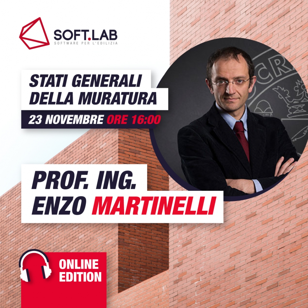 SoftLabsrl's tweet photo. "Sull’analisi sismica di edifici in muratura finalizzata alla valutazione dell’effetto di interventi di rinforzo"
Non perdere il quarto dei 7 webinar degli “Stati Generali della Muratura online", martedì 23 novembre alle ore 16:00.Iscriviti subito 👉 https://t.co/kCrBLQB0PP https://t.co/LscrVvWB2B