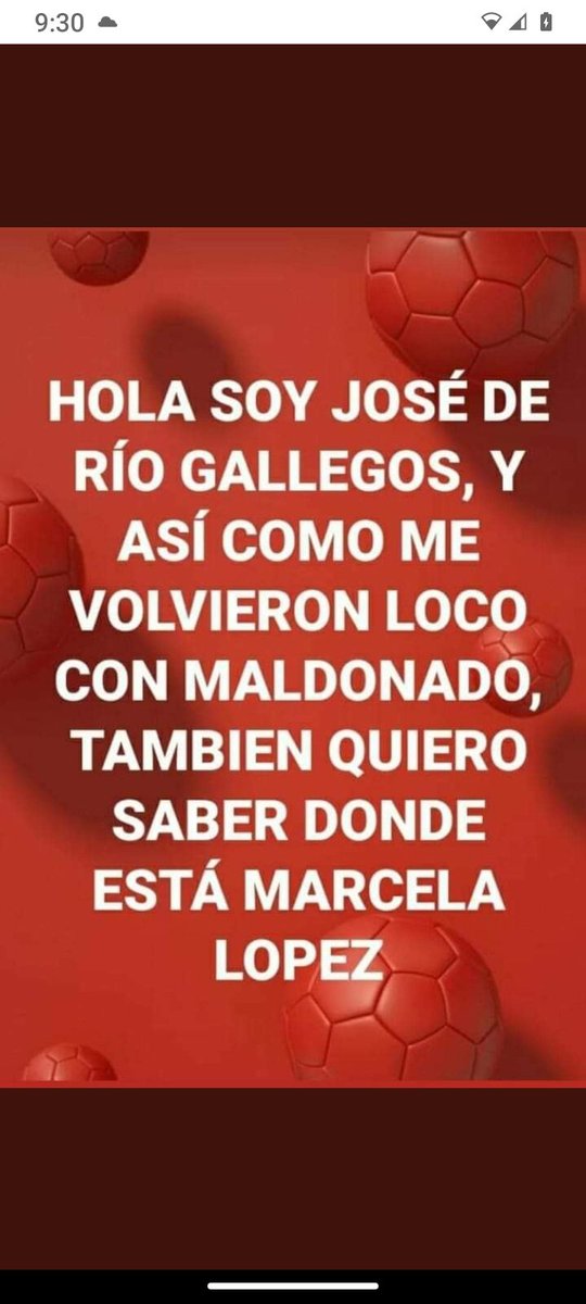luisgranate2's tweet photo. Donde está Marcela Lopez? https://t.co/oBxl2YNRa5